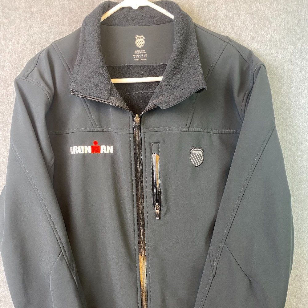 K Swiss Large Performance Ironman Jacket - Black